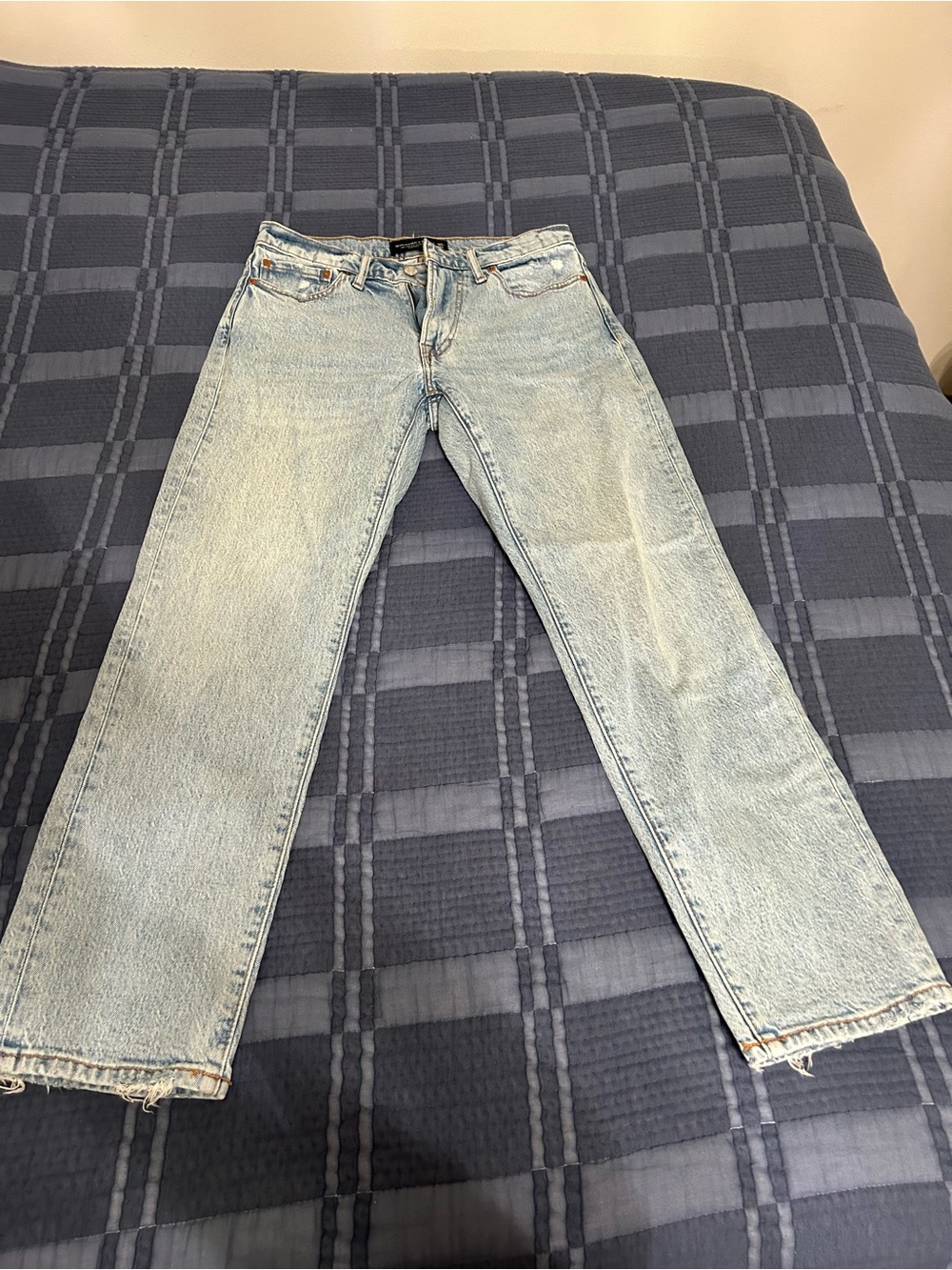 Abercrombie & Fitch Light Blue Straight Men’s Jeans
